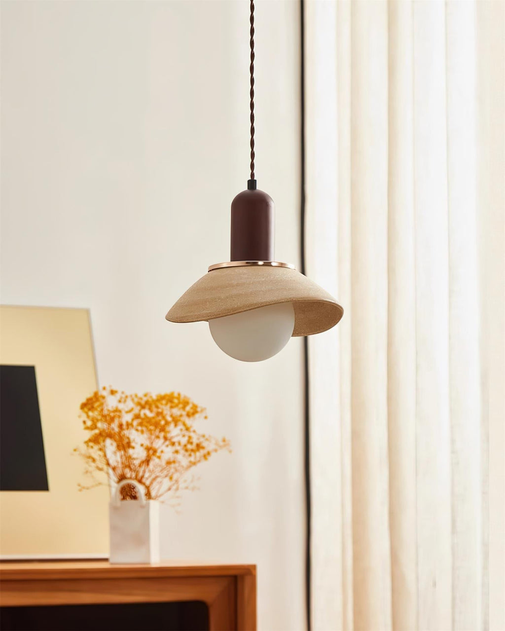 Legro Pendant Lamp Textured Rustic Organic