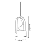 Cesta  Pendant Light  Square Yellow Travertine