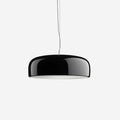 Letifly Pendant Lamp Glossy Black Dome