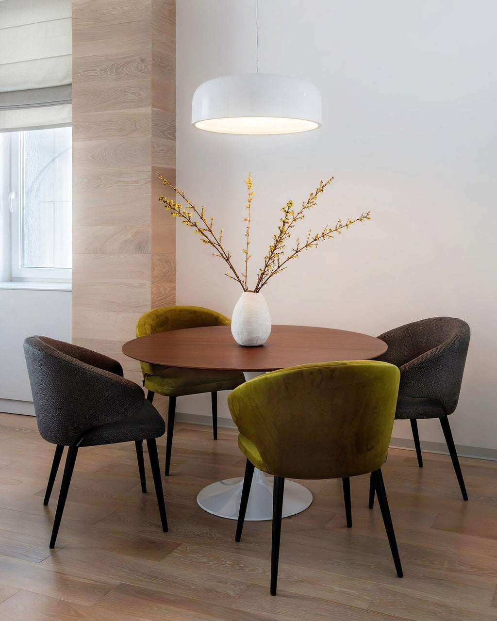 Letifly Pendant Lamp Glossy Black Dome