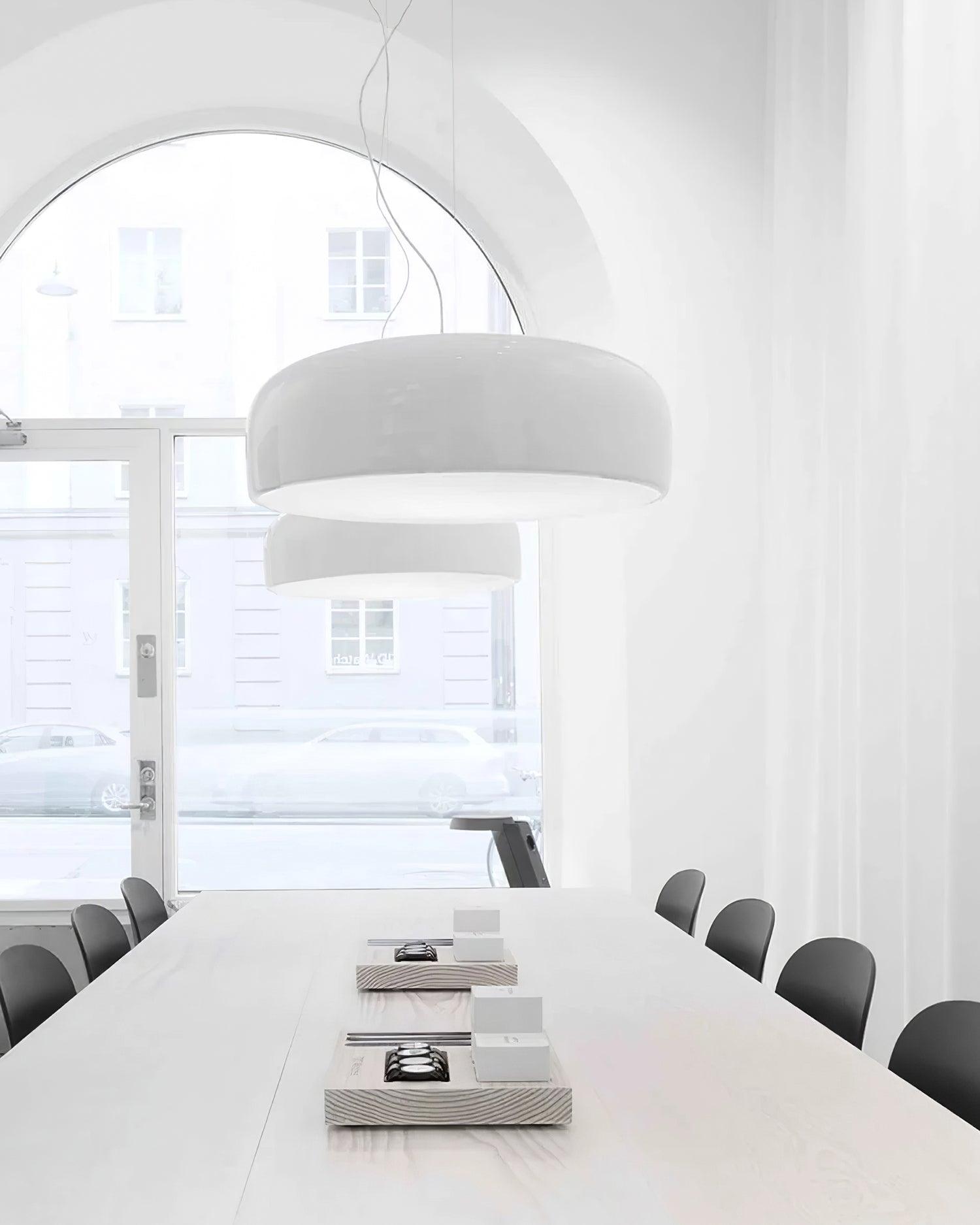 Letifly Pendant Lamp Glossy Black Dome