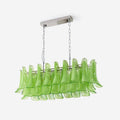 Elizabeth  Murano Chandelier Rectangular