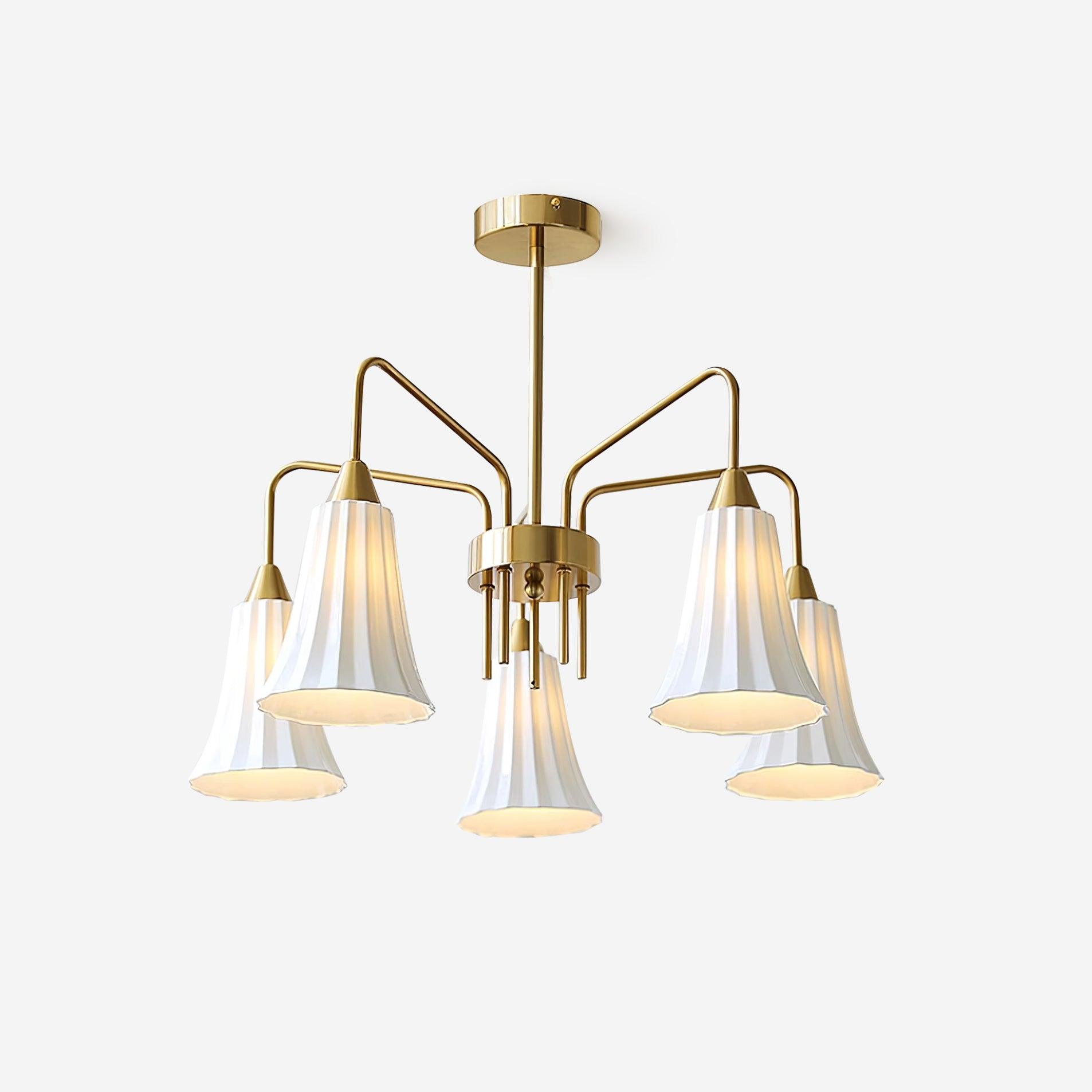 Lenore Timeless Ceramic Elegant Chandelier