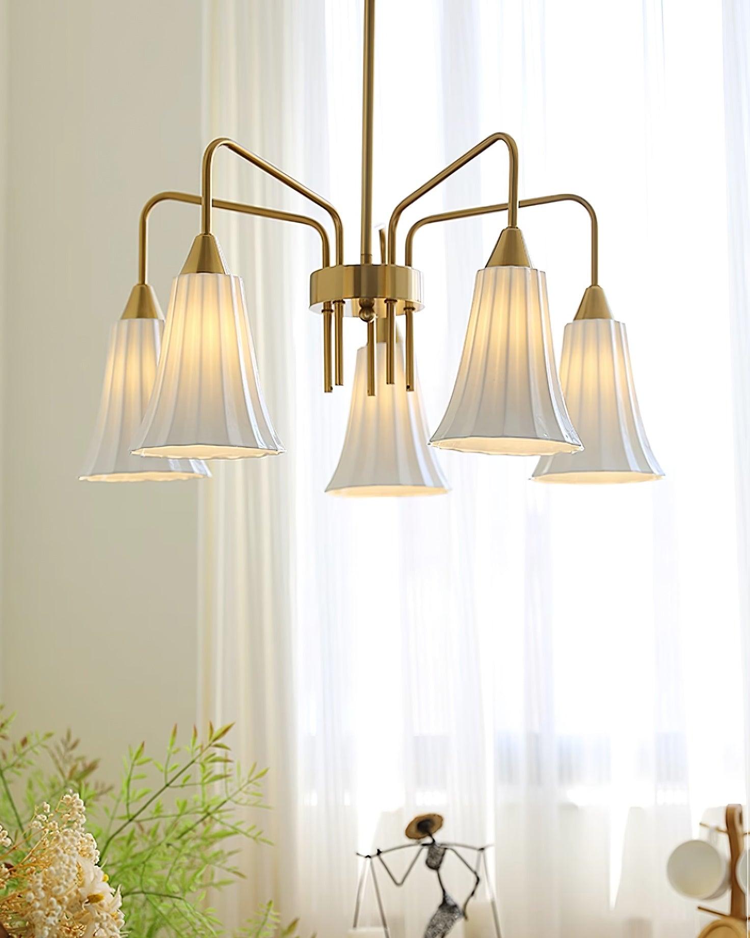 Lenore Timeless Ceramic Elegant Chandelier