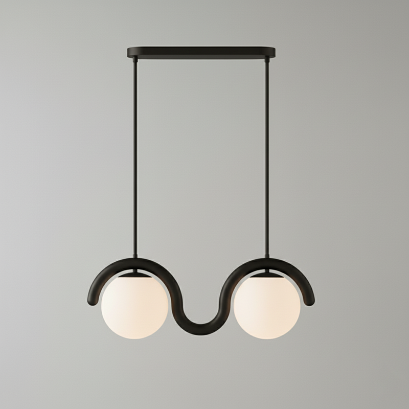 Aria Modern Metal Glass Linear Chandelier - image 37