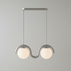 Aria Modern Metal Glass Linear Chandelier - image 45