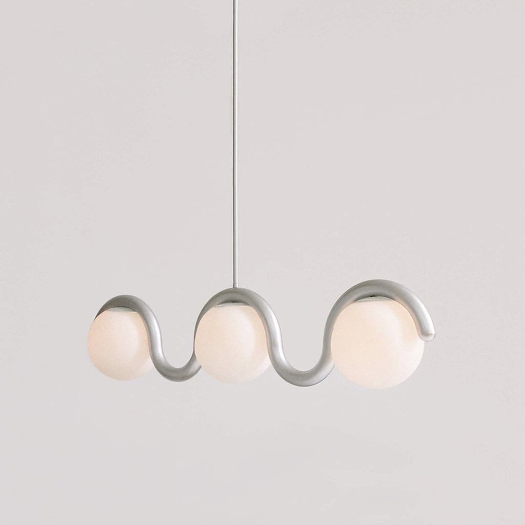 Citheis Individual Creativity Linear Glass Chandelier