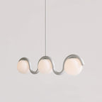 Citheis Individual Creativity Linear Glass Chandelier