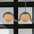 Aria Modern Metal Glass Linear Chandelier - image 23