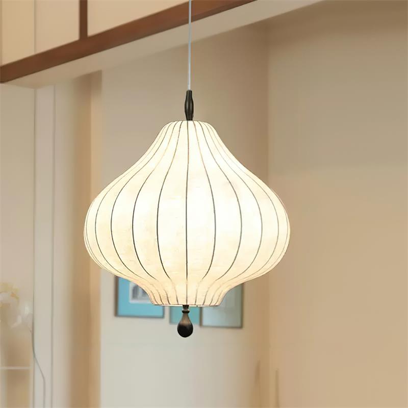 Leocadia Pendant Lamp Curved Lantern Organic