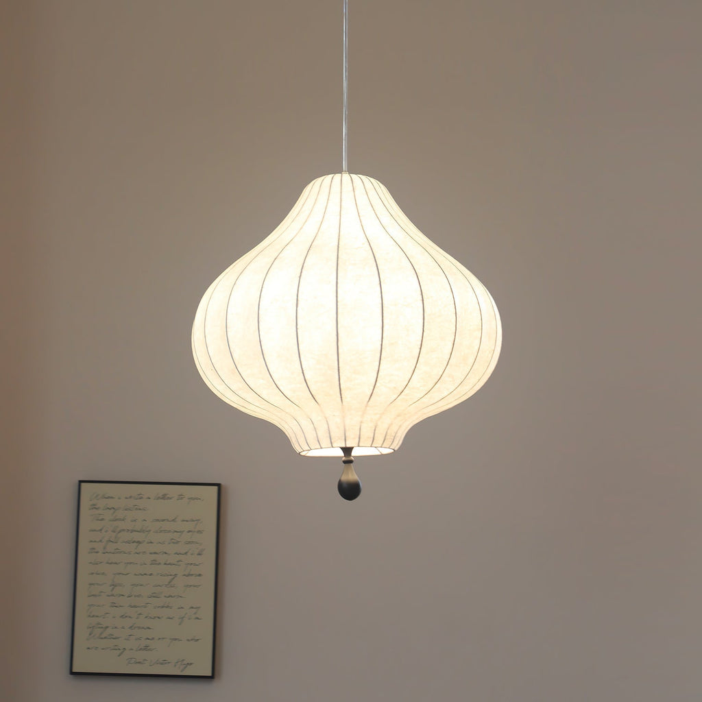 Leocadia Pendant Lamp Curved Lantern Organic