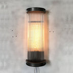Armarila Vintage Industrial Crystal Wall Lamp