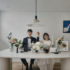 Coley Pendant Lamp Disc Shade Modern Dining Room
