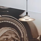 Coley Pendant Lamp Disc Shade Modern Dining Room