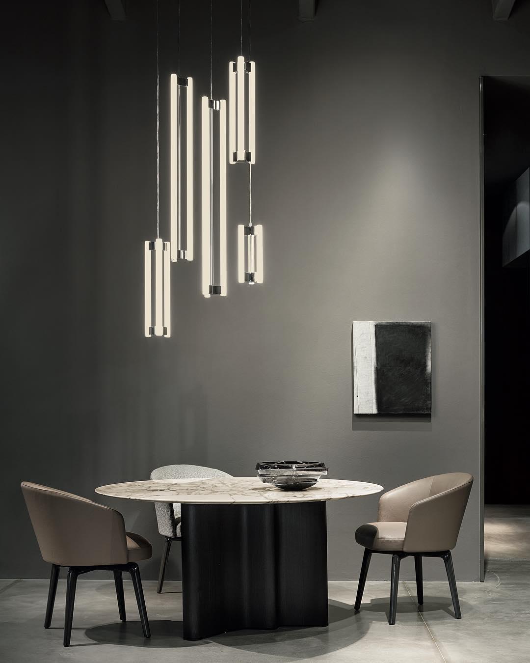Virella Minimalist Cylindrical Pendant Light