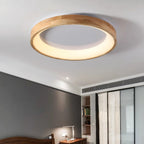 Uphae Modern Minimalist Square Wood Ceiling Light