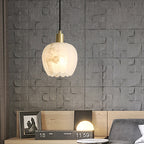 Ritta Pendant Light Flower-shaped  Alabaster