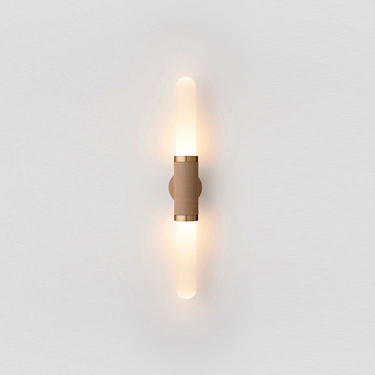 Avaros Modern Minimalist Vanity Glass Wall Lamp