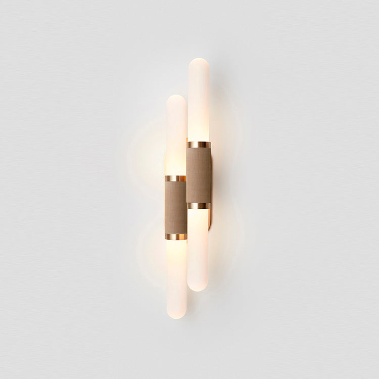 Avaros Modern Minimalist Vanity Glass Wall Lamp