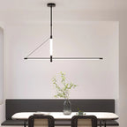 Araeyra Modern Minimalist Linear Axis Pendant Light