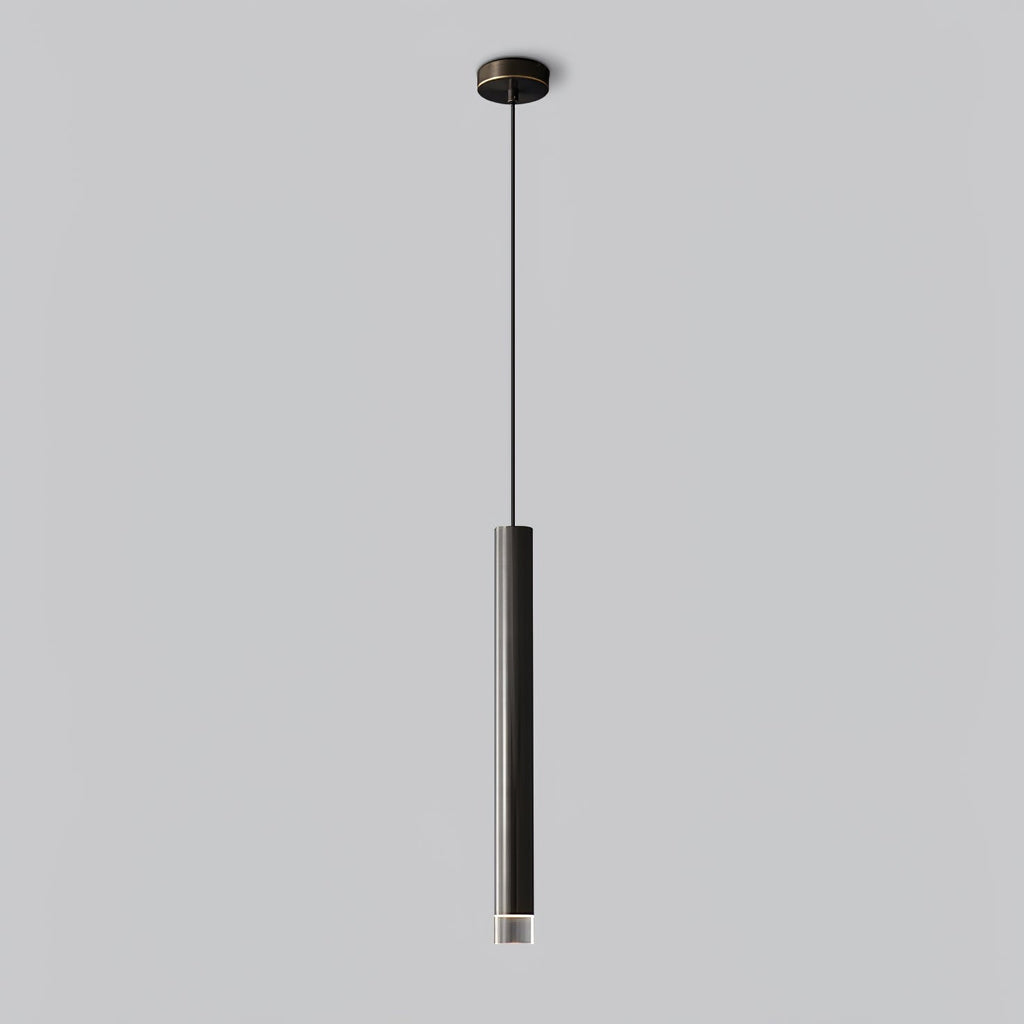 Cetheel Modern Minimalist Brass Plastic Pendant Light