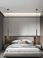Cetheel Modern Minimalist Brass Plastic Pendant Light