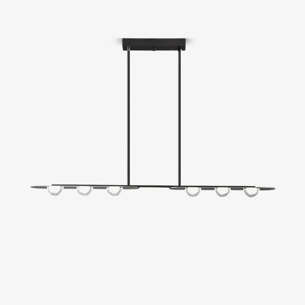 Aurora Pendant Lamp Linear Glass Minimalist
