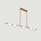 Aurora Pendant Lamp Linear Glass Minimalist