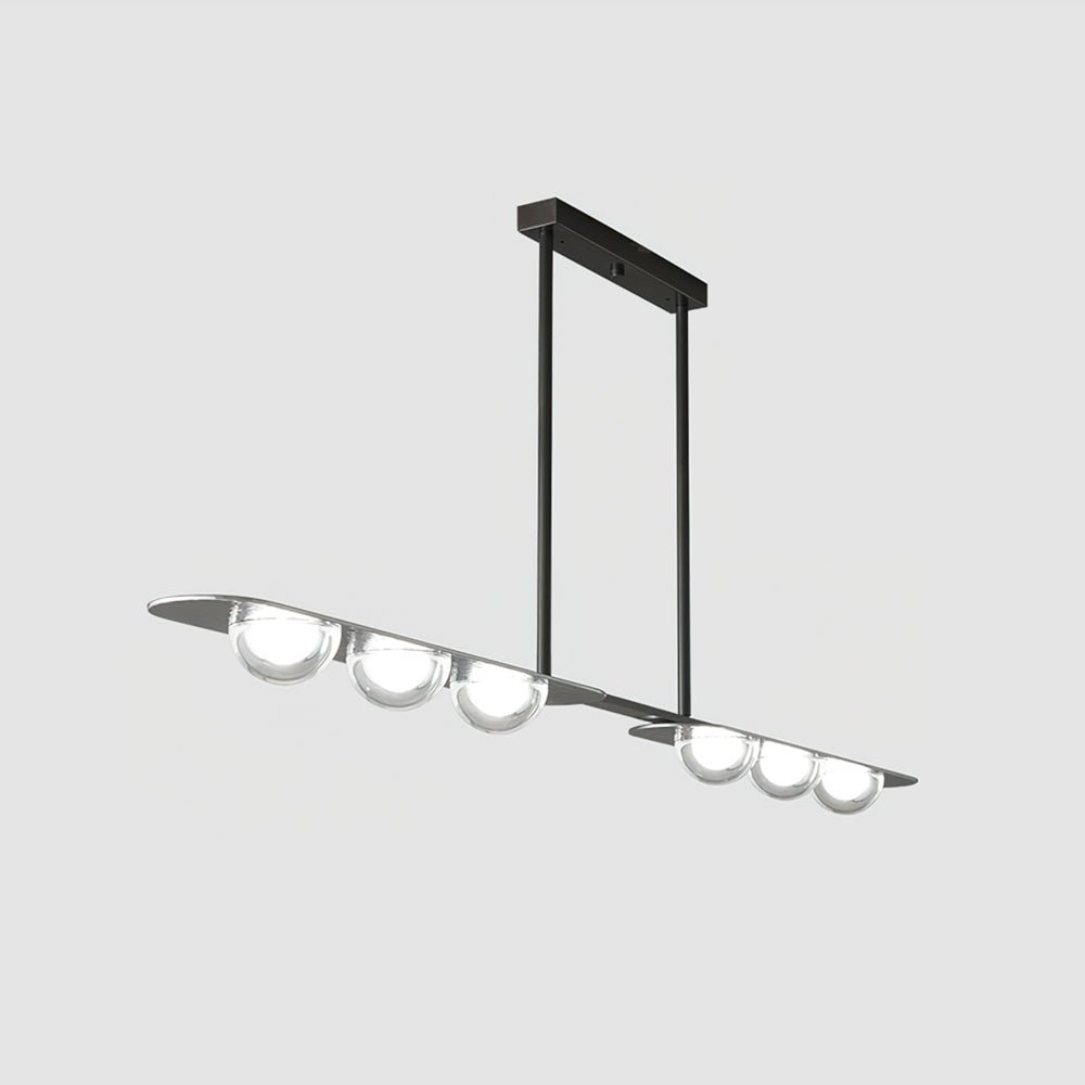 Aurora Pendant Lamp Linear Glass Minimalist