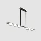Aurora Pendant Lamp Linear Glass Minimalist