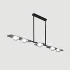 Aurora Pendant Lamp Linear Glass Minimalist