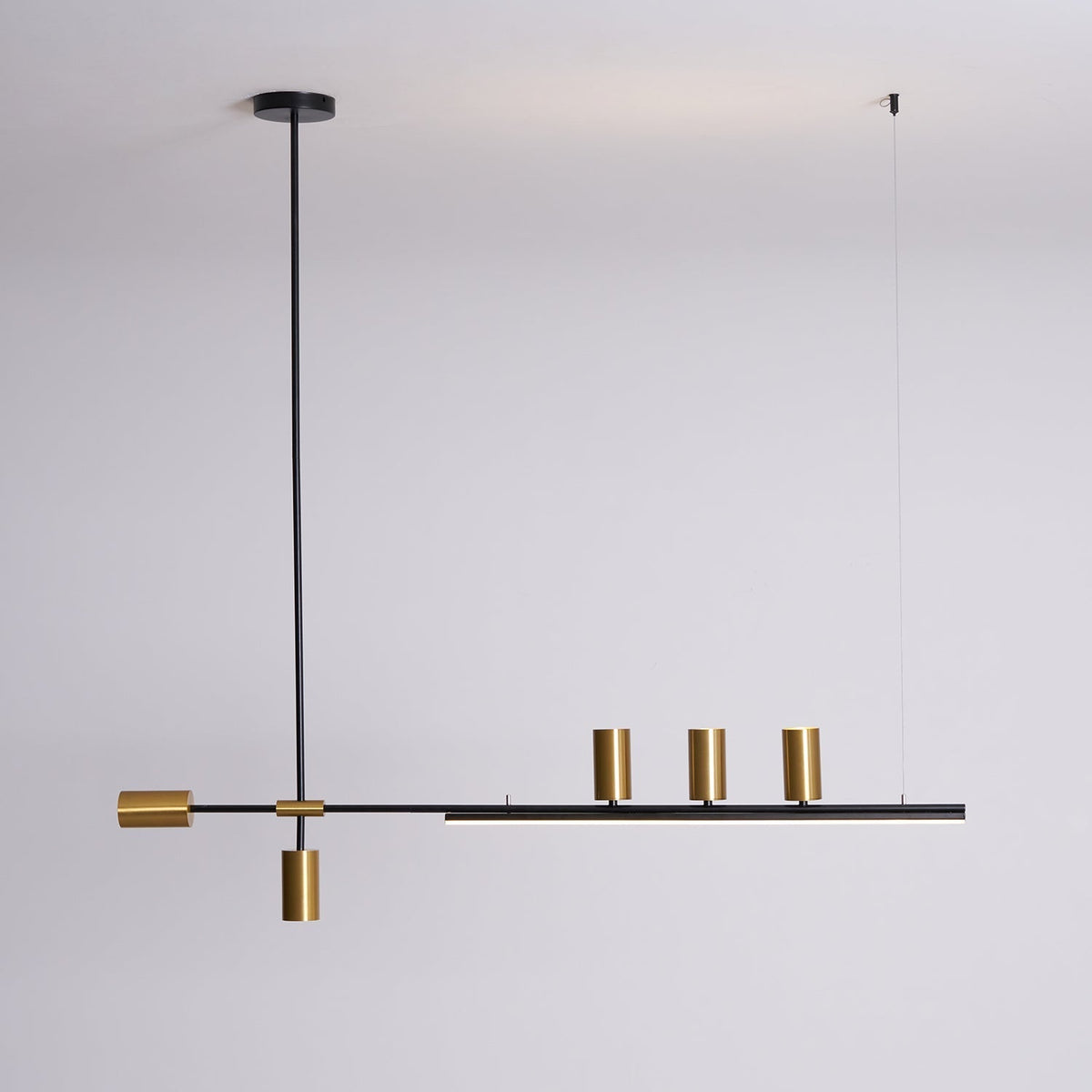 Emirel Modern Minimalist Linear Island Pendant Lamp