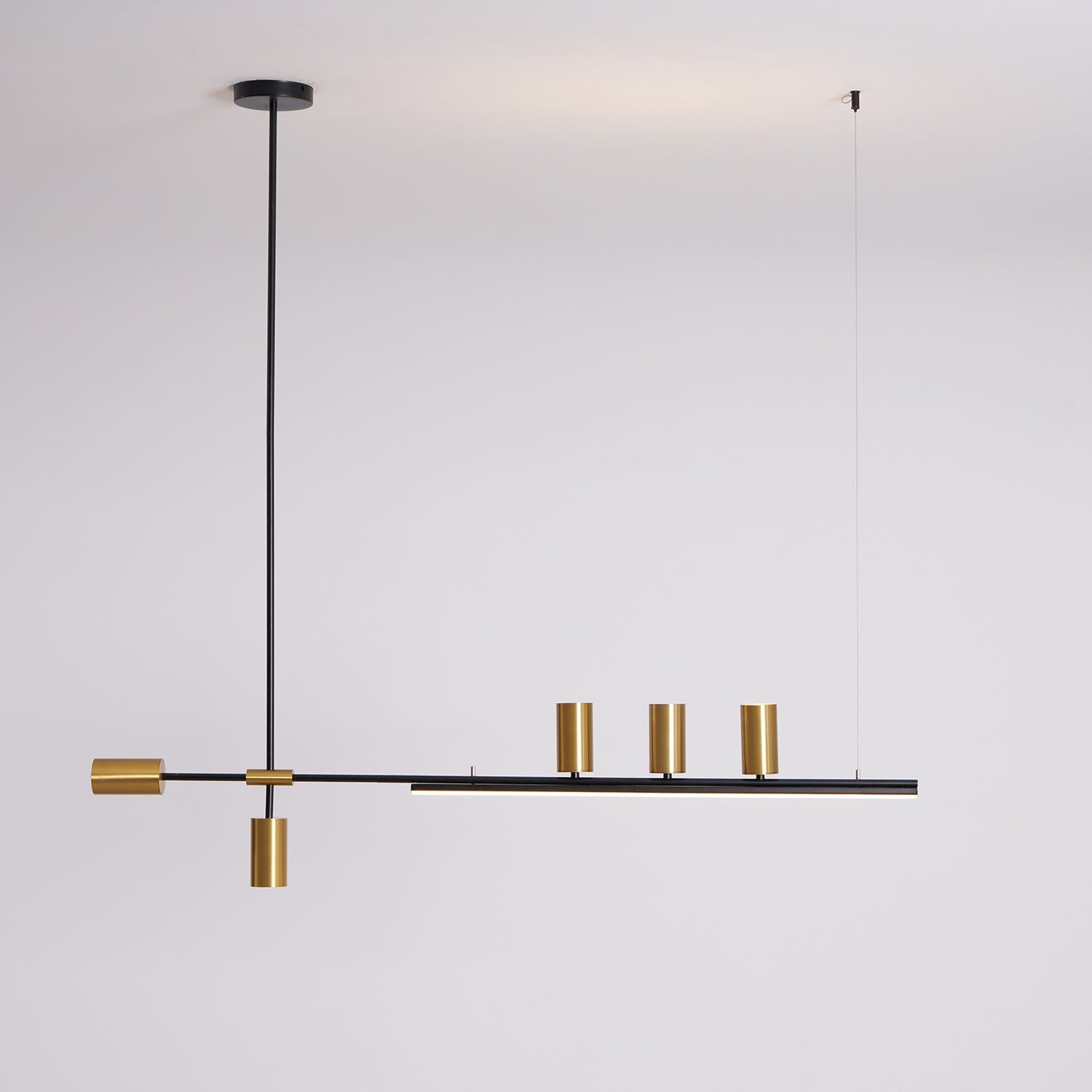 Emirel Modern Minimalist Linear Island Pendant Lamp