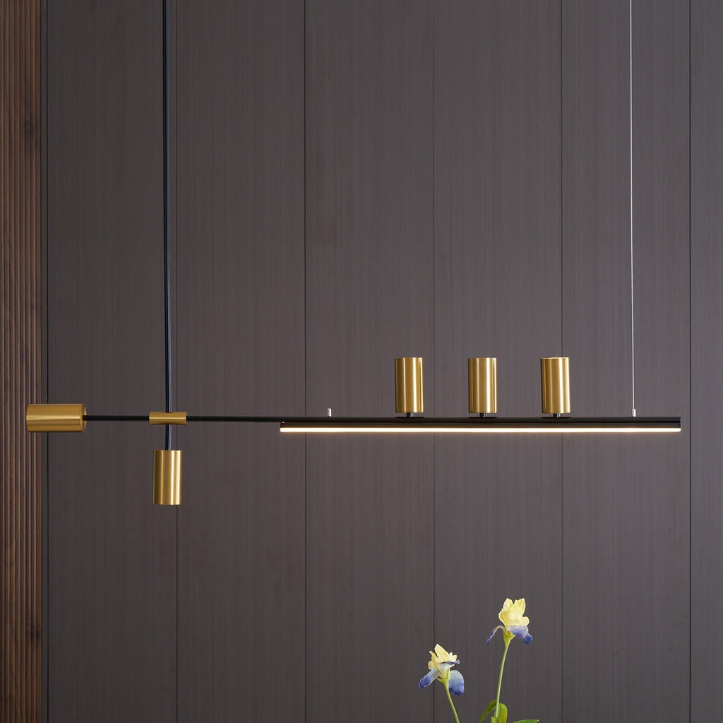 Emirel Modern Minimalist Linear Island Pendant Lamp