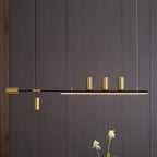 Emirel Modern Minimalist Linear Island Pendant Lamp