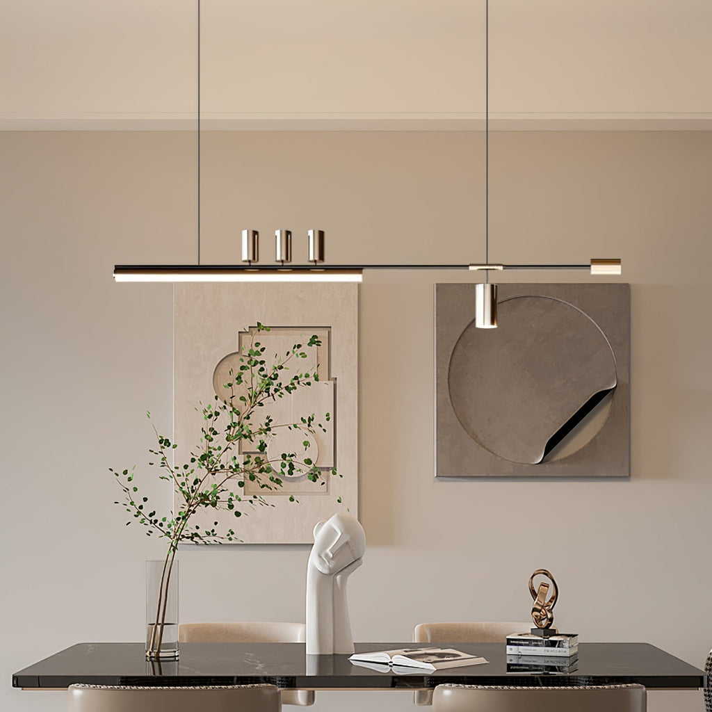 Emirel Modern Minimalist Linear Island Pendant Lamp