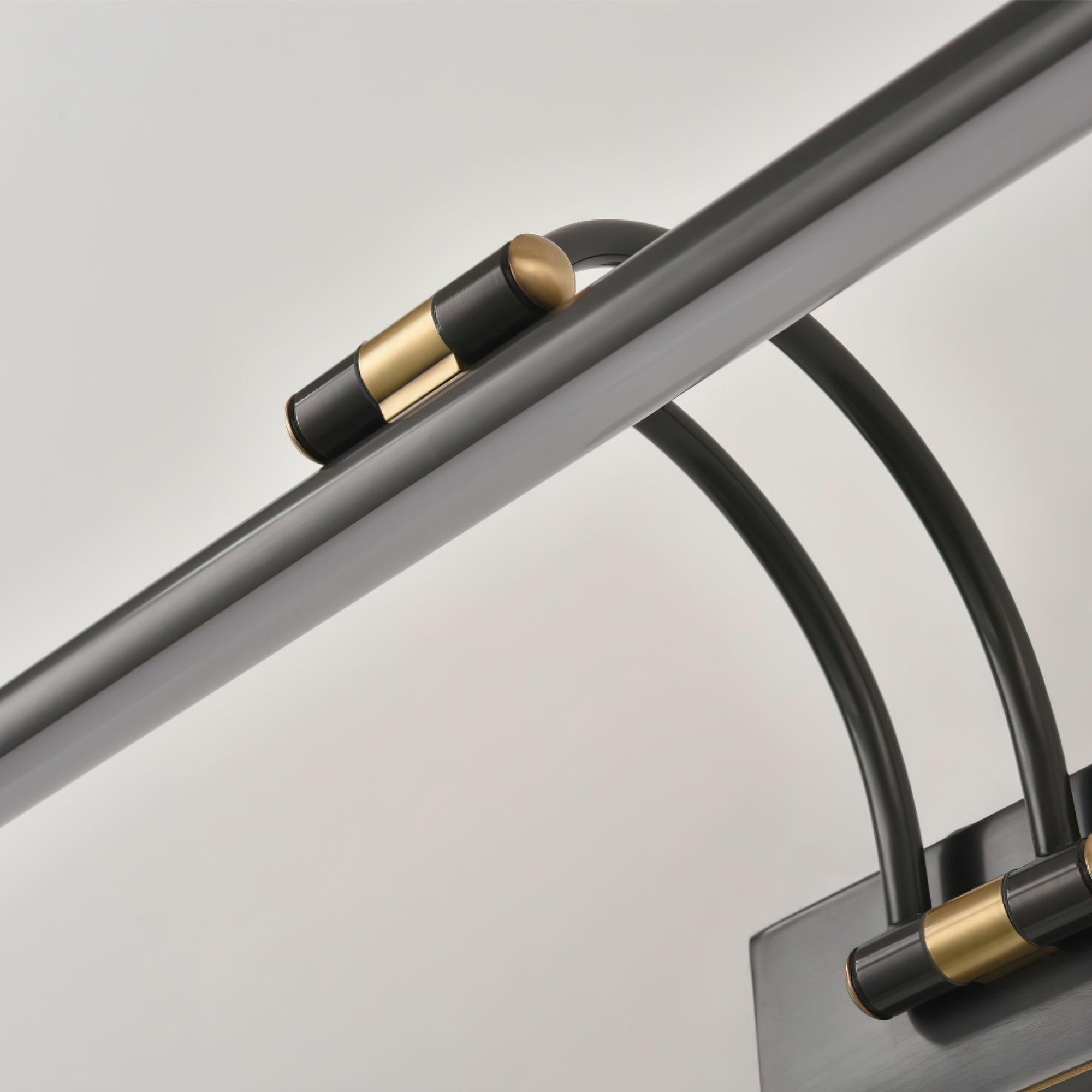 Fergus Linear Vanity Brass Wall Light