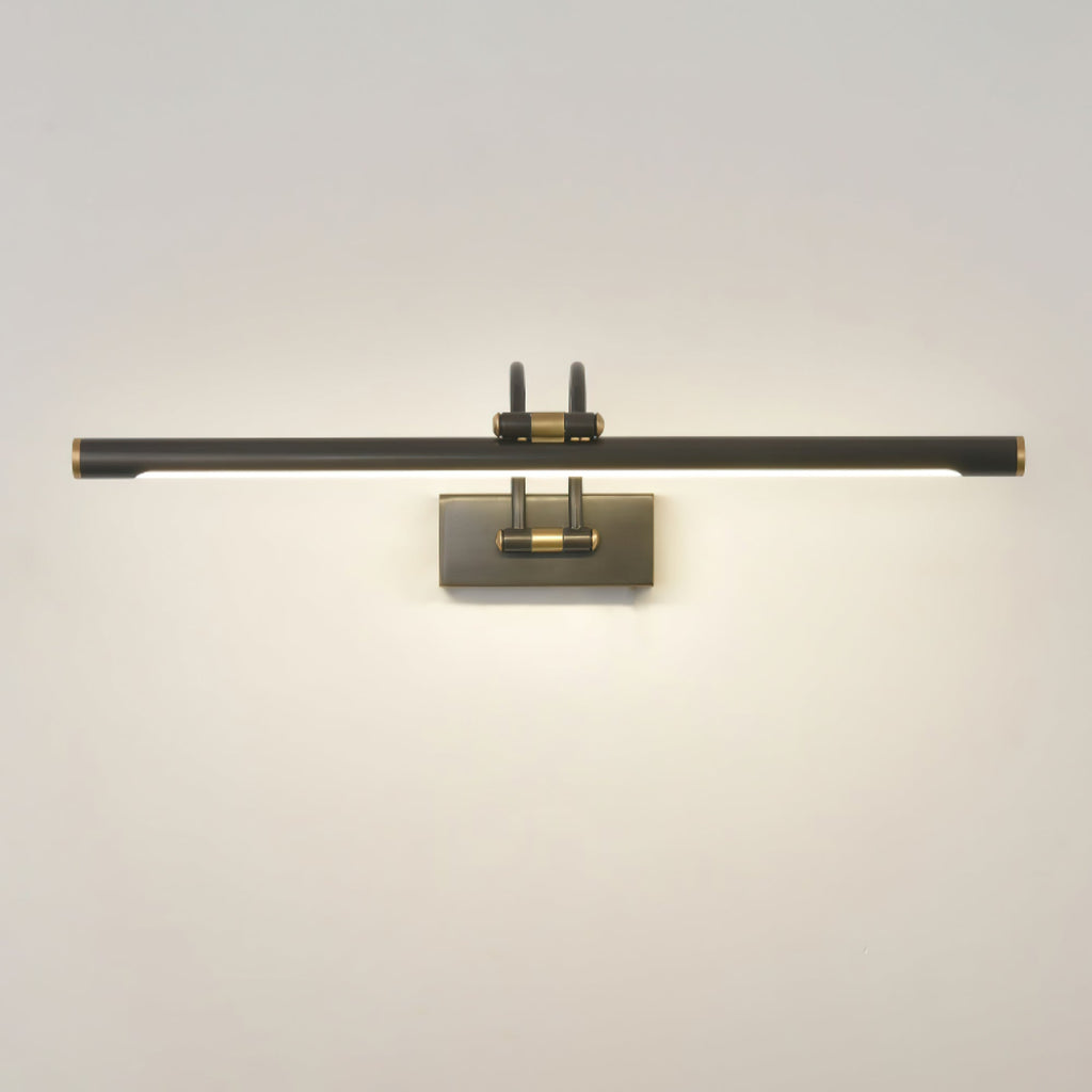 Fergus Linear Vanity Brass Wall Light
