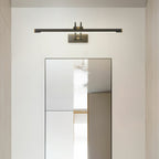 Fergus Linear Vanity Brass Wall Light