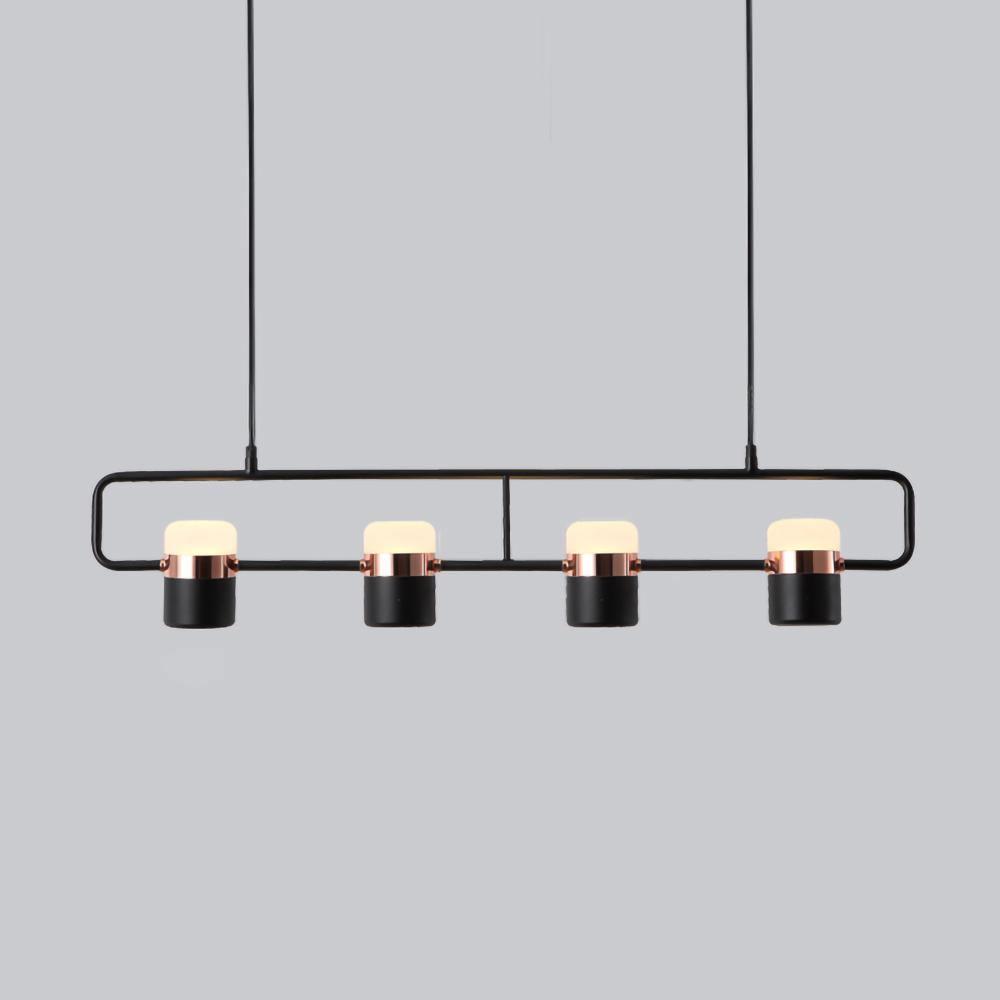 Solara Pendant Lamp Adjustable Glass with Brass