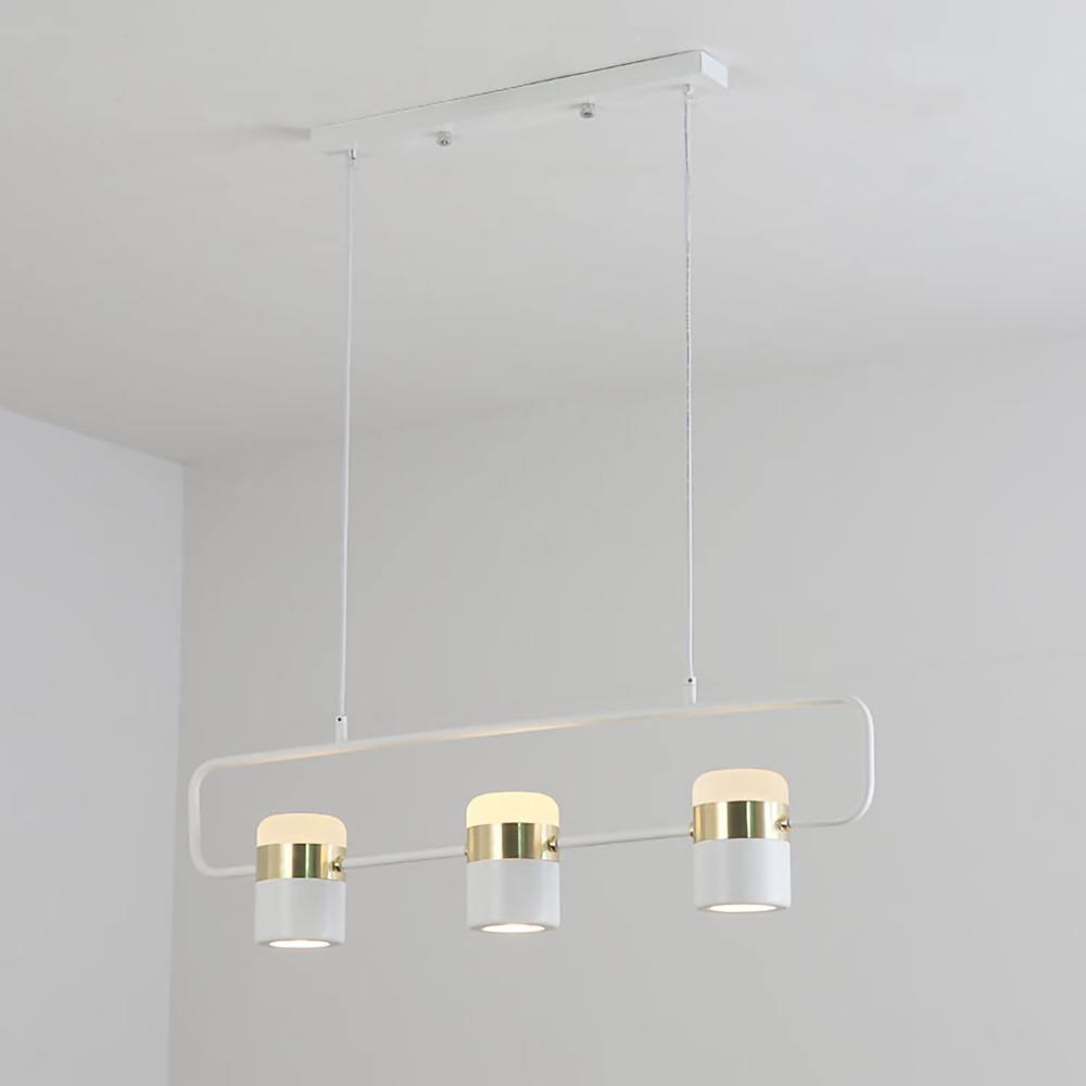 Solara Pendant Lamp Adjustable Glass with Brass