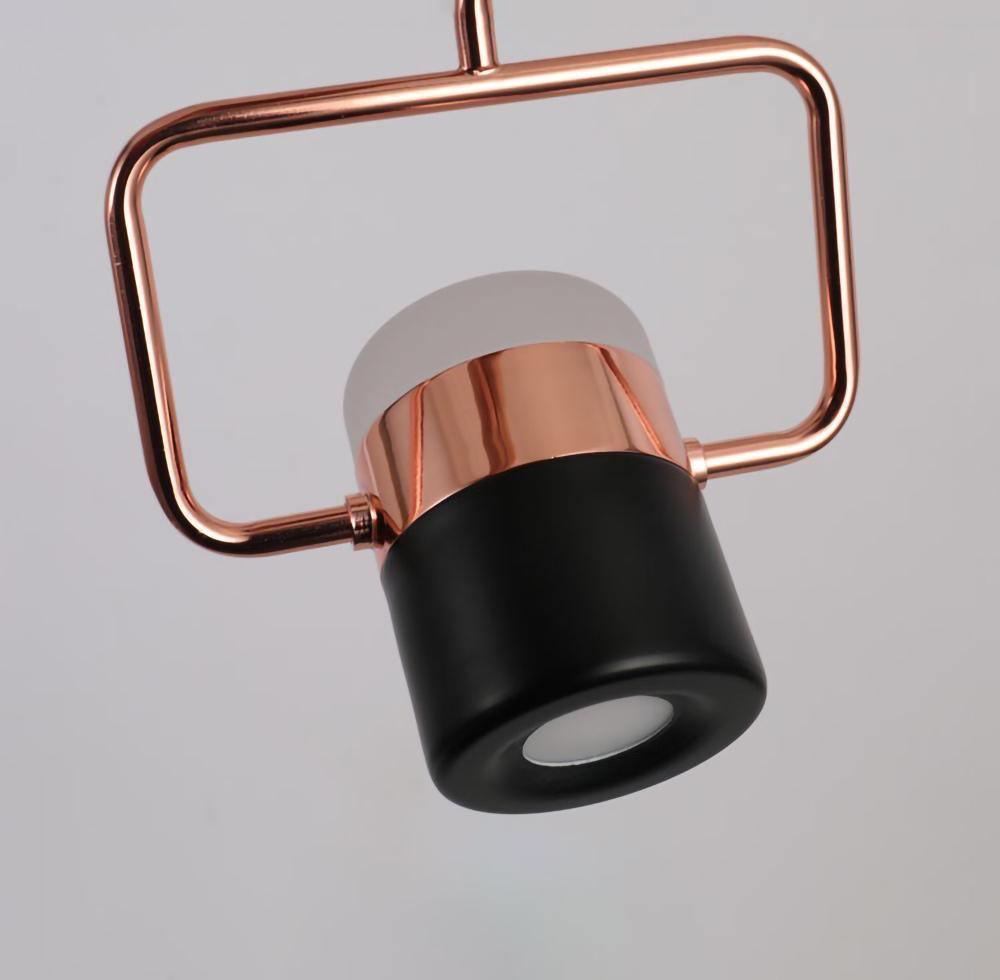Solara Pendant Lamp Adjustable Glass with Brass