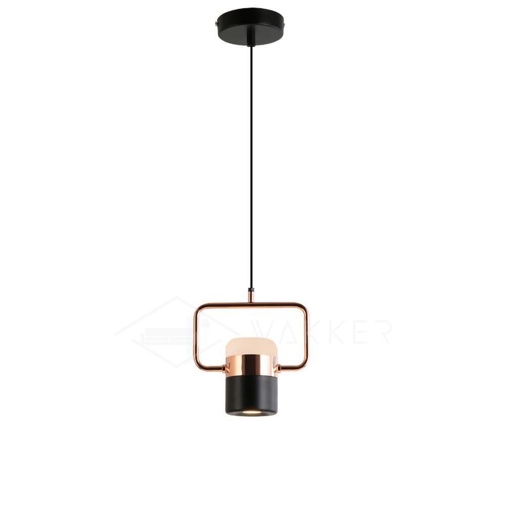 Solara Pendant Lamp Adjustable Glass with Brass