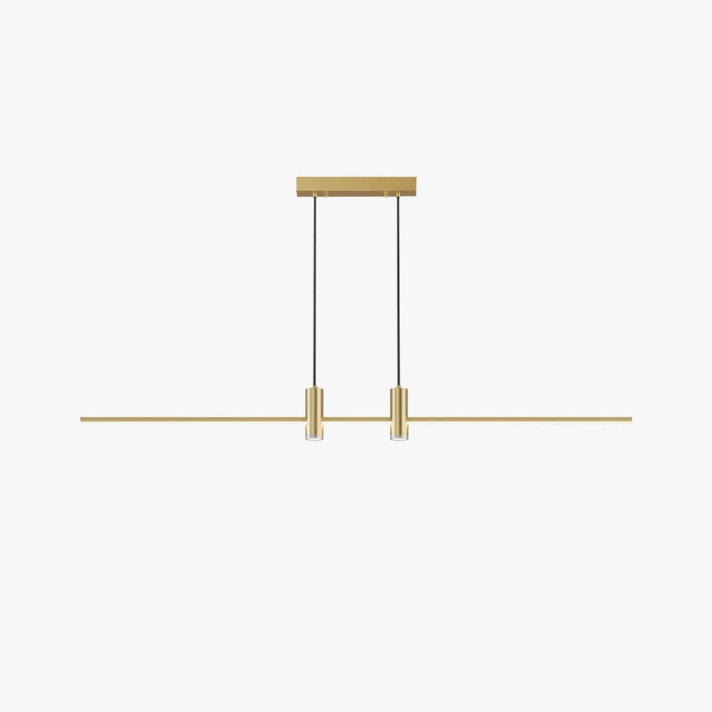 Lustra Pendant Lamp Gold Minimalist for Dining