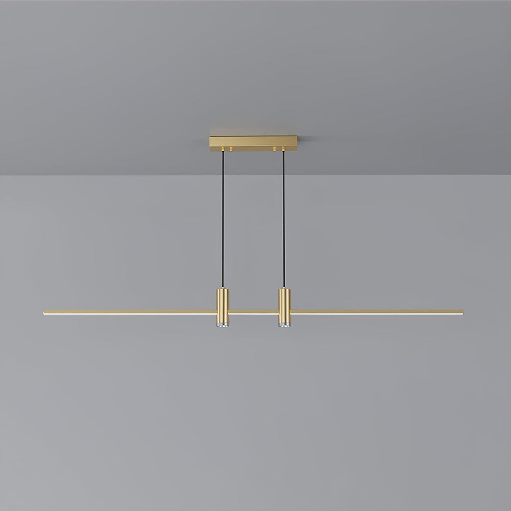 Lustra Pendant Lamp Gold Minimalist for Dining