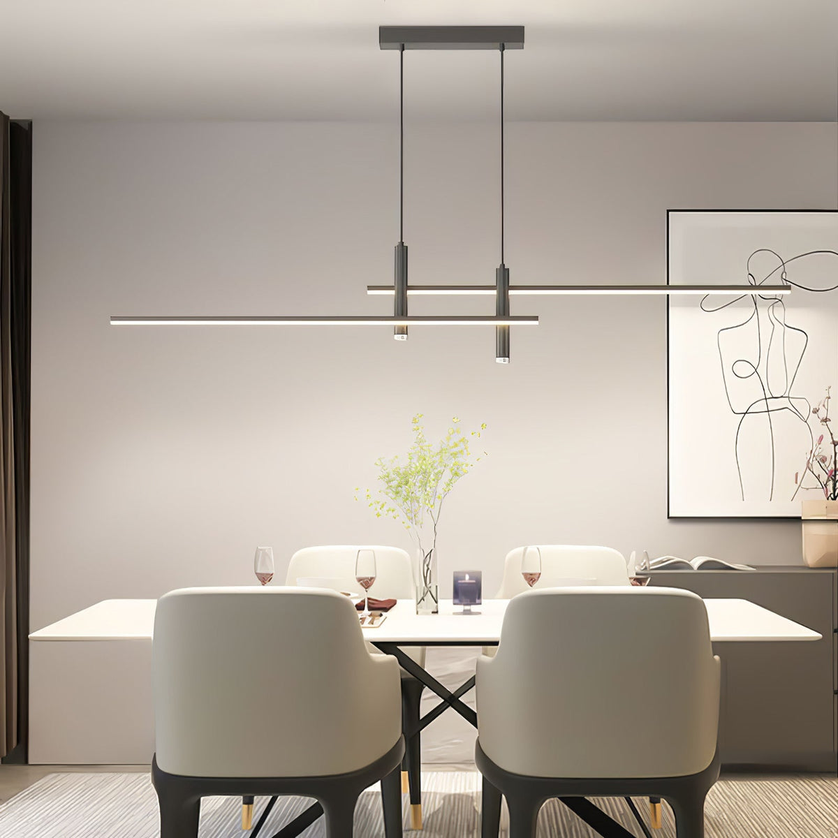 Lunaven Contemporary Pendant Light