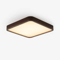 Vanoren Modern Minimalist Rectangular Wood Ceiling Light