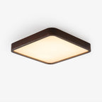 Vanoren Modern Minimalist Rectangular Wood Ceiling Light