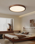 Vanoren Modern Minimalist Rectangular Wood Ceiling Light