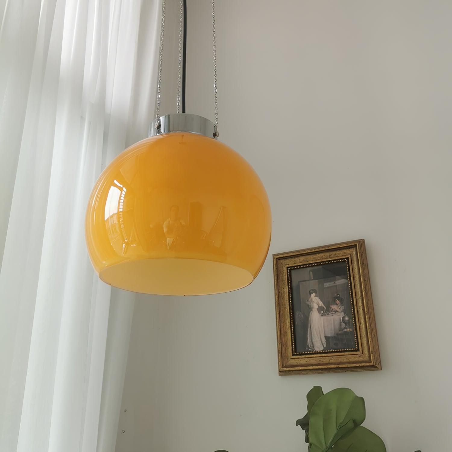 Valentina Ball Pendant Light & Glass 9.8"